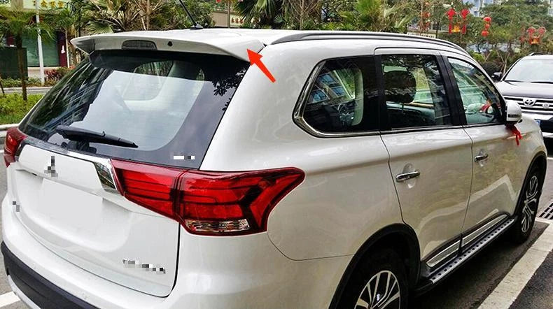 Rear Boot Spoiler Wing for Mitsubishi Outlander Pearl White (2013-2018)