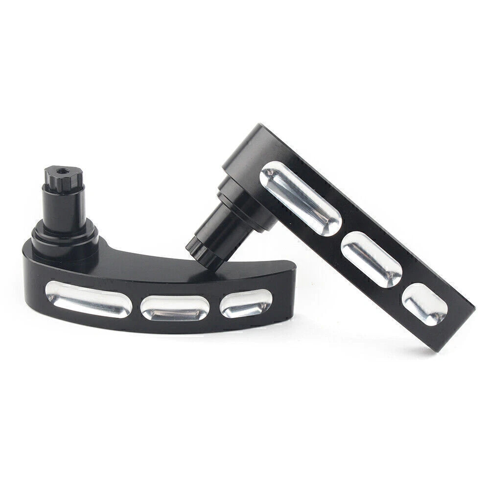 2 x Black Saddlebag Lid Lifter Latch Levers for Harley Road Glide (2014-2017)