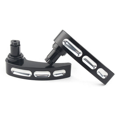 2 x Black Saddlebag Lid Lifter Latch Levers for Harley Road Glide (2014-2017)