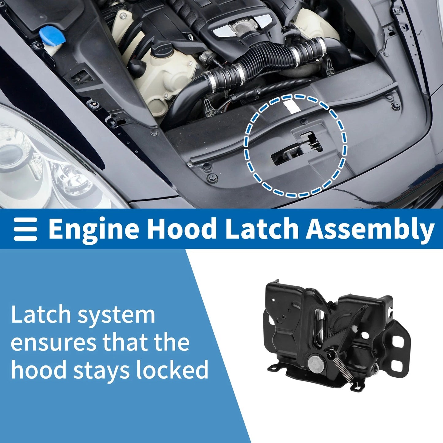 Hood Latch Assembly for Dodge Durango (2011-2022)