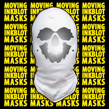 Rorschach Moving Inkblot Masks for Halloween Costume