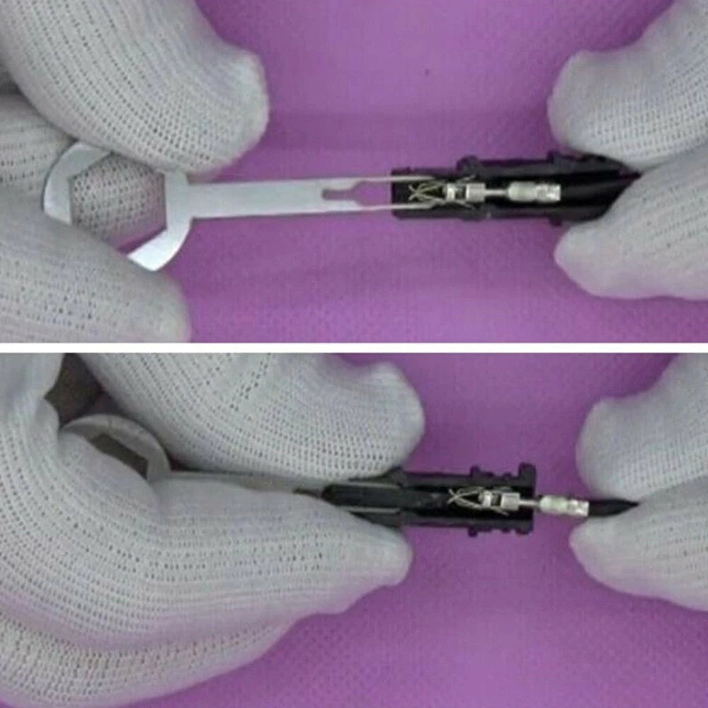 1set Terminal Key Pin Wiring Crimp Connector Puller Tool