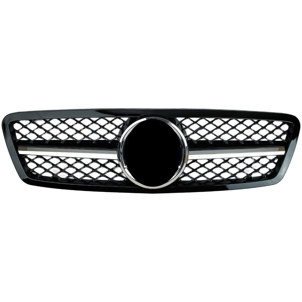 Grill Grille Mask for Mercedes Benz W203 C200 C230 C240 (2000-2007)