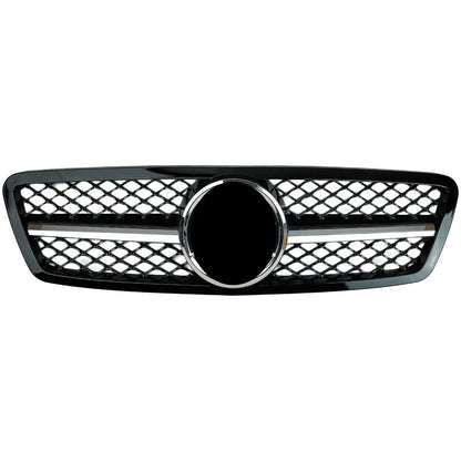Grill Grille Mask for Mercedes Benz W203 C200 C230 C240 (2000-2007)