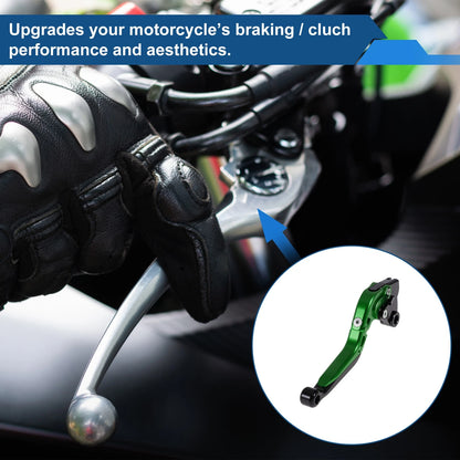 Short Long / Brake Clutch Lever / for Kawasaki ZZR600 (2005–2009)