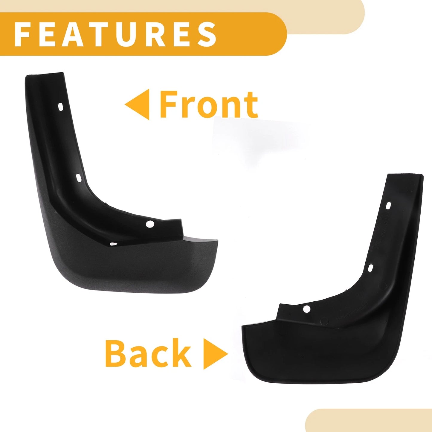 Mud Flap Splash Guards for Volvo V60 MK II (2019-2020)