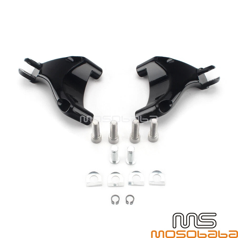 Rear Passenger Peg Foot Mount Kits for Harley Sportster XL883 XL1200 (2004-2023)