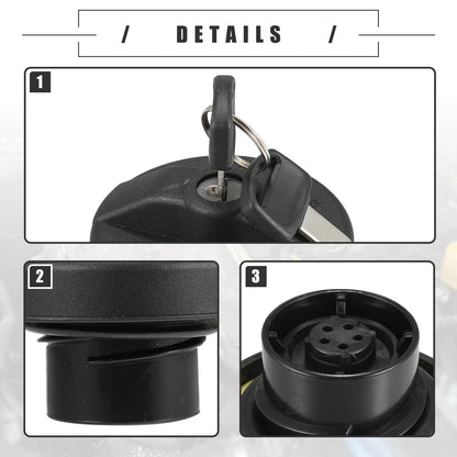 Fuel Tank Filler Cover  Keys for Dodge Grand Caravan (2011 - 2020)