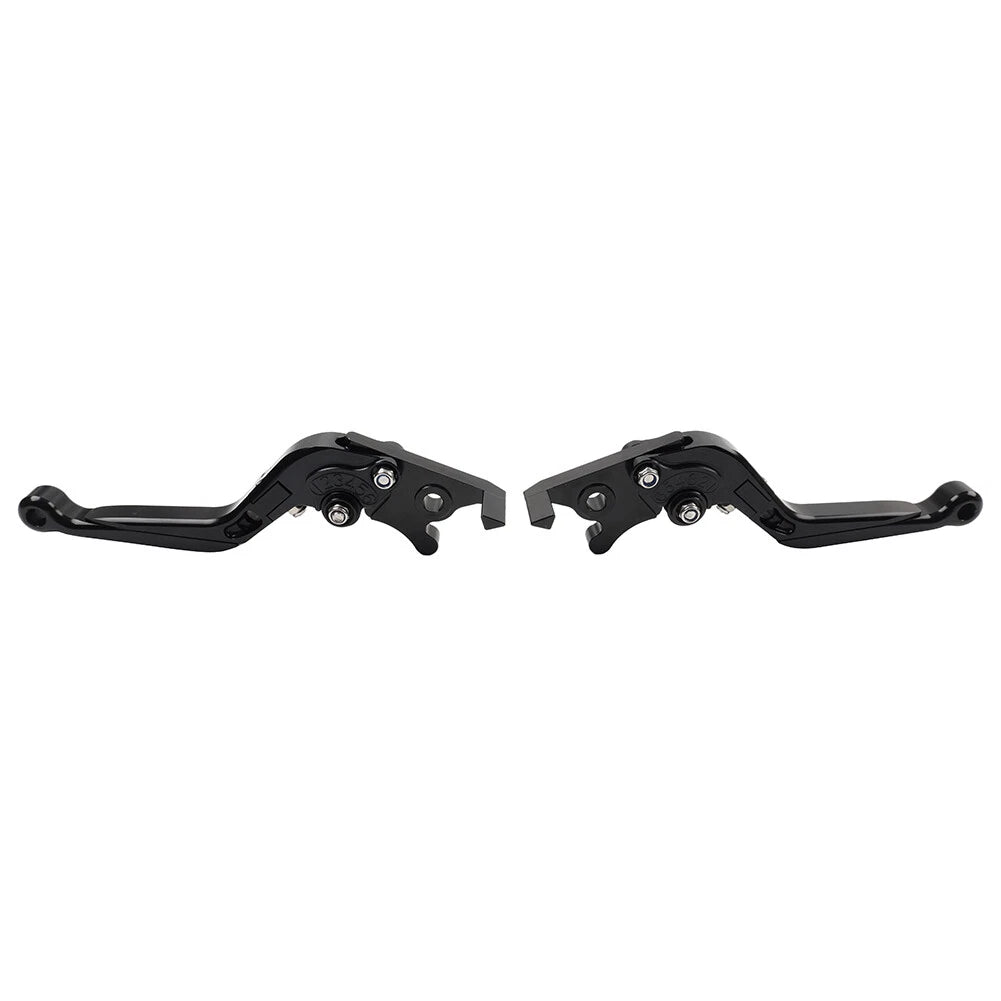 Black Extendable Brake Clutch Levers for Aprilia Tuono V4 1100RR (17-21)