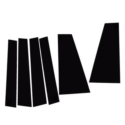 6Pcs Door Window Pillar Trim Covers for Toyota Sienna (2021-2022)