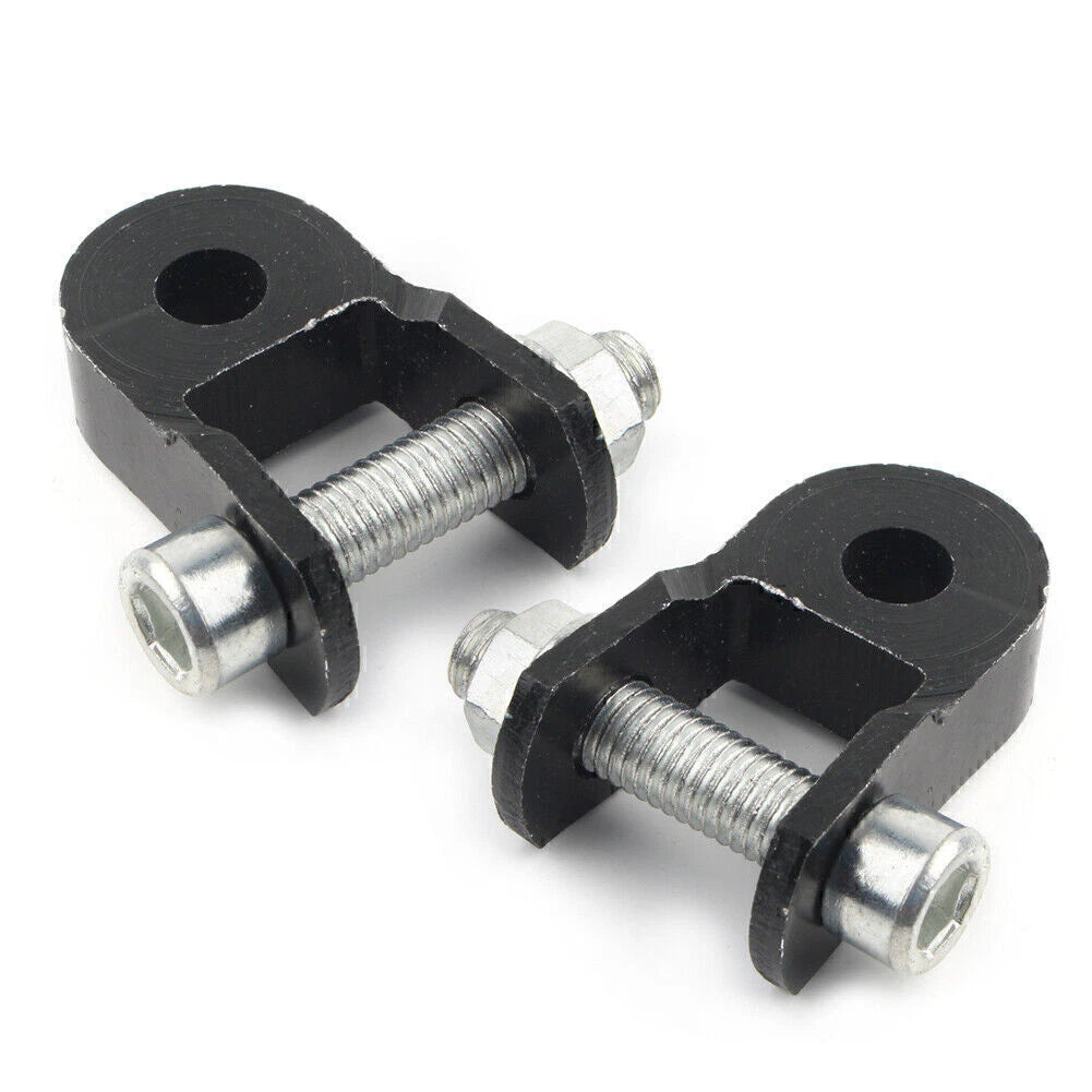Black 2 x Shock Absorber Extender Riser for CRF50 KLX110 TTR50 DRZ110