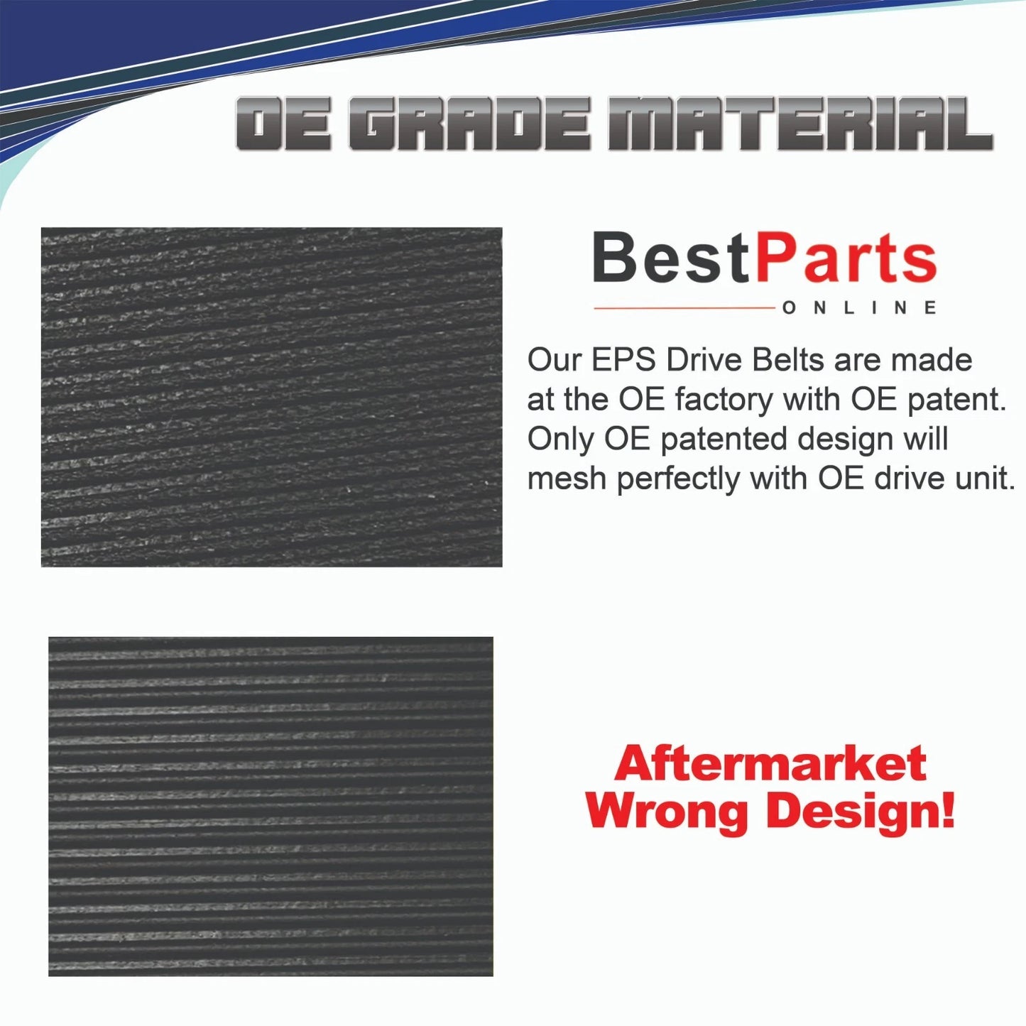 Drive Belt / Electric Power Steering for Chevrolet Colorado (2014–2021)
