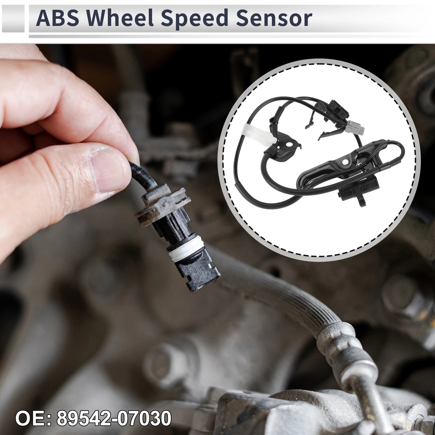 ABS Wheel Speed Sensor for Toyota Camry (2007-2011) - Front Right 1 x Sensor