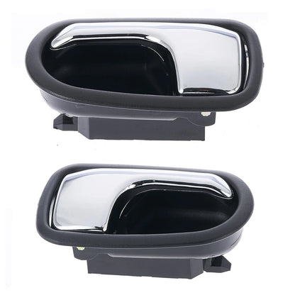 4pc Inner Door Handle Chrome for Ford Courier Laser (1990-1994)