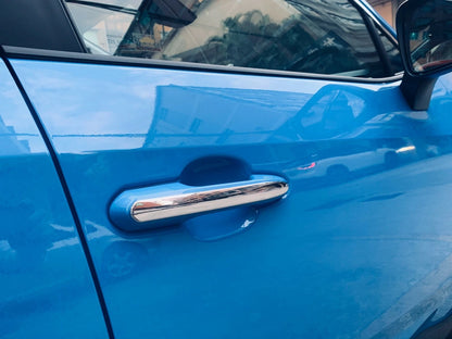 Chrome Door Handle Stripe Cover Trim for 2019-2023 Toyota RAV4 - 4PCS