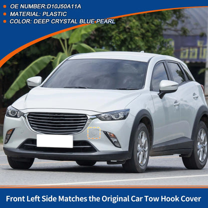 Tow Hook Cover for Mazda (2014-2019) Deep Crystal Blue Pearl