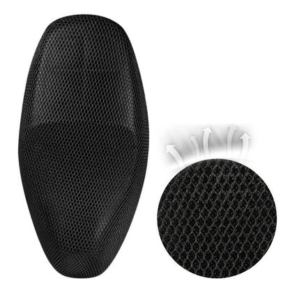 Net Mesh Seat Cover for XL Black Motorcycle Scooter