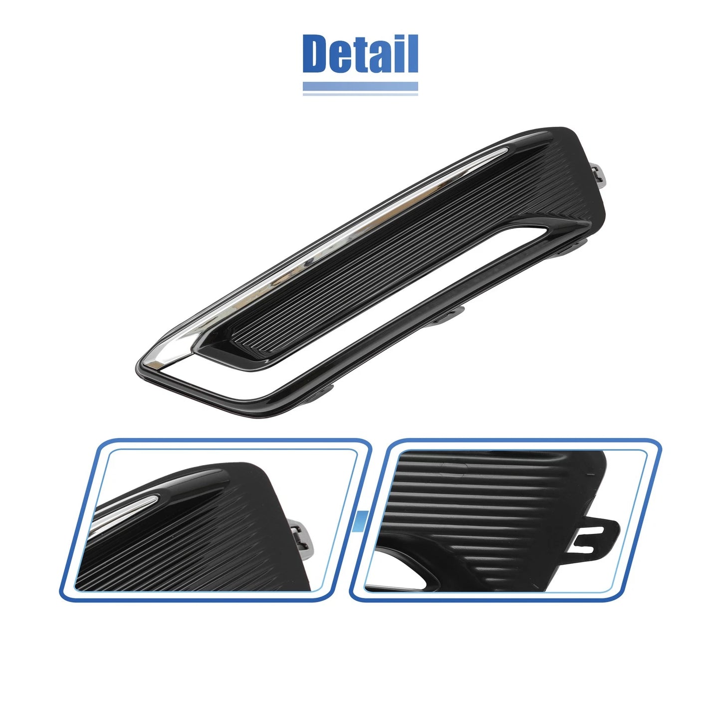 Front Right Passenger Side Fog Light Grille Cover for Chevy Impala