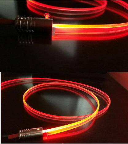 3.0mm Diameter Side Glow PMMA Fiber Optic Cable 5m/10m for Car (2023)