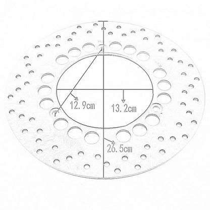 Rear Brake Disc for Yamaha YP400 Majesty, YP250G Grand Majesty (2004-2014)
