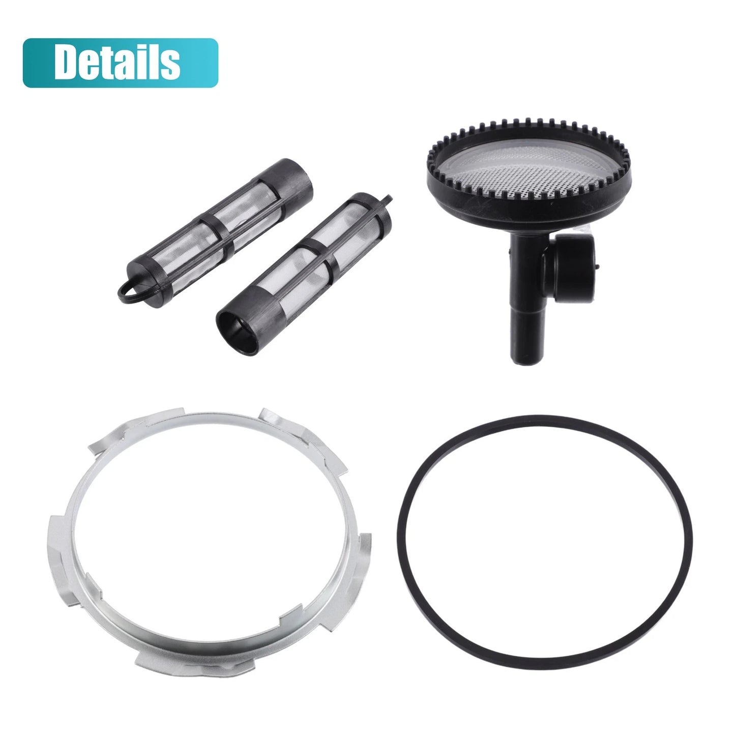 Fuel Pump Mounting Bracket Set with Filter Screen for Ford F250 (1992-1997)