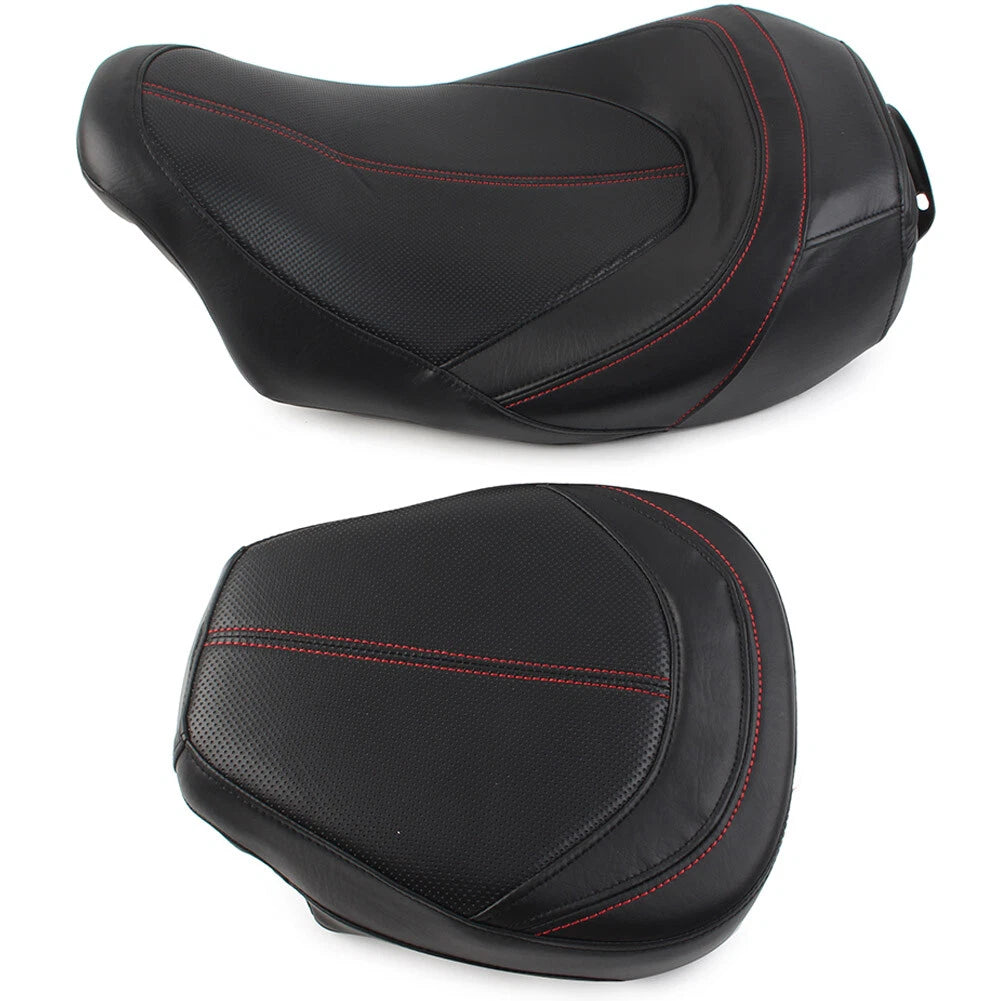 Low-Profile Driver Passenger Pillion Seat for Touring Road Glide CVO (2019-2022)