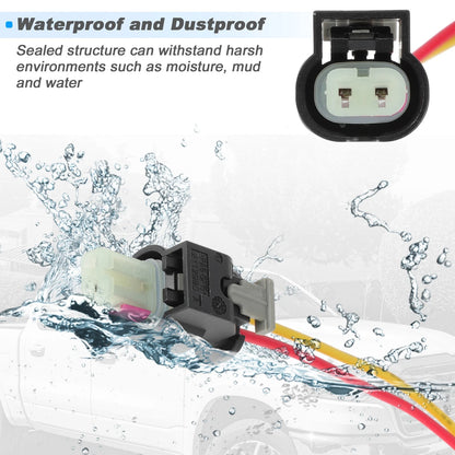 Intake Air Temperature Sensor Connector Kit for Chrysler Jeep (No. 5149182AB)