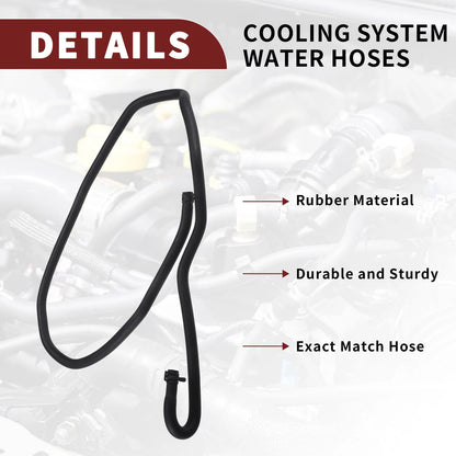 Overflow Hose for Focus MK2 2004-2011 (2 x) Black