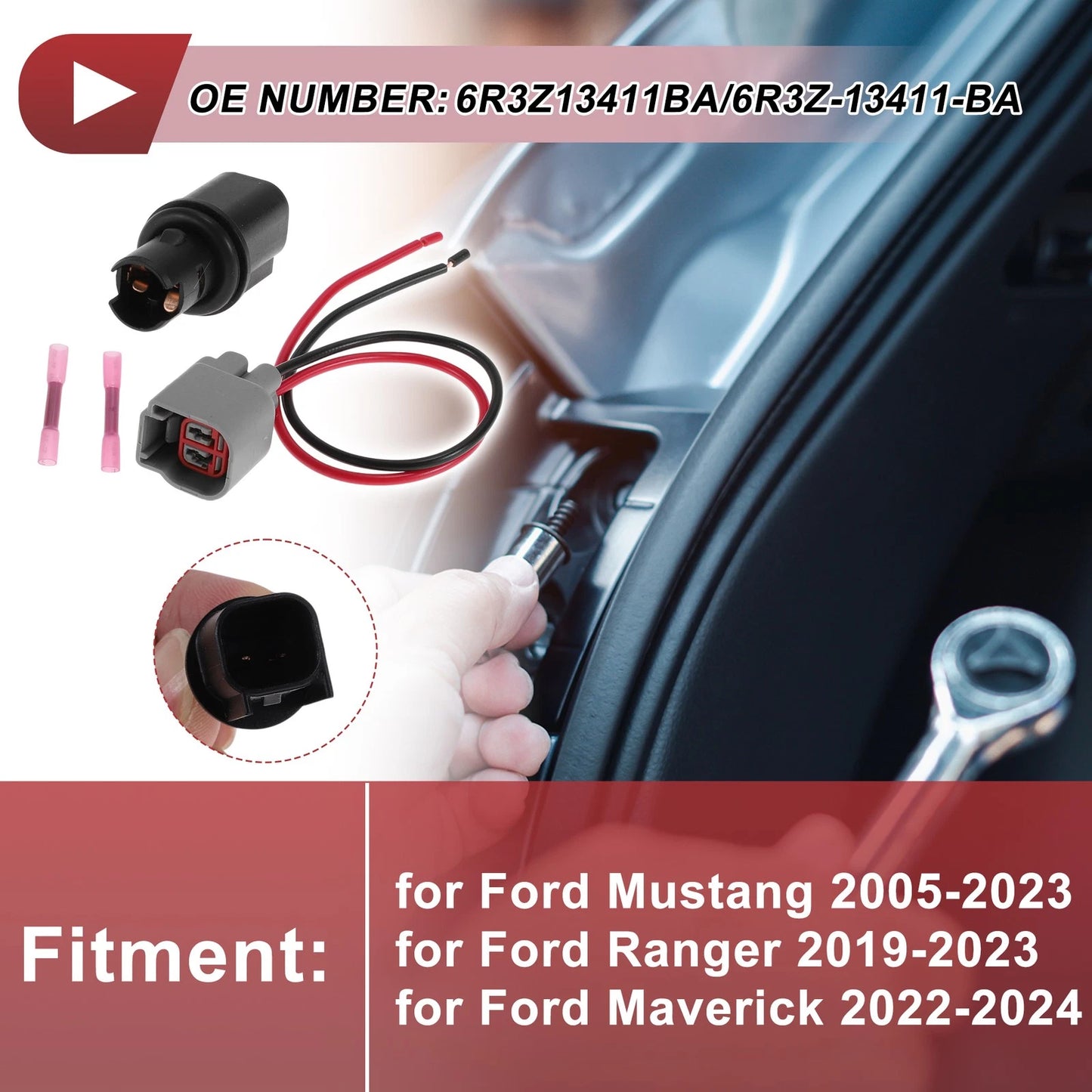 Side Marker Light Socket Wiring for Ford Mustang (2005-2014)
