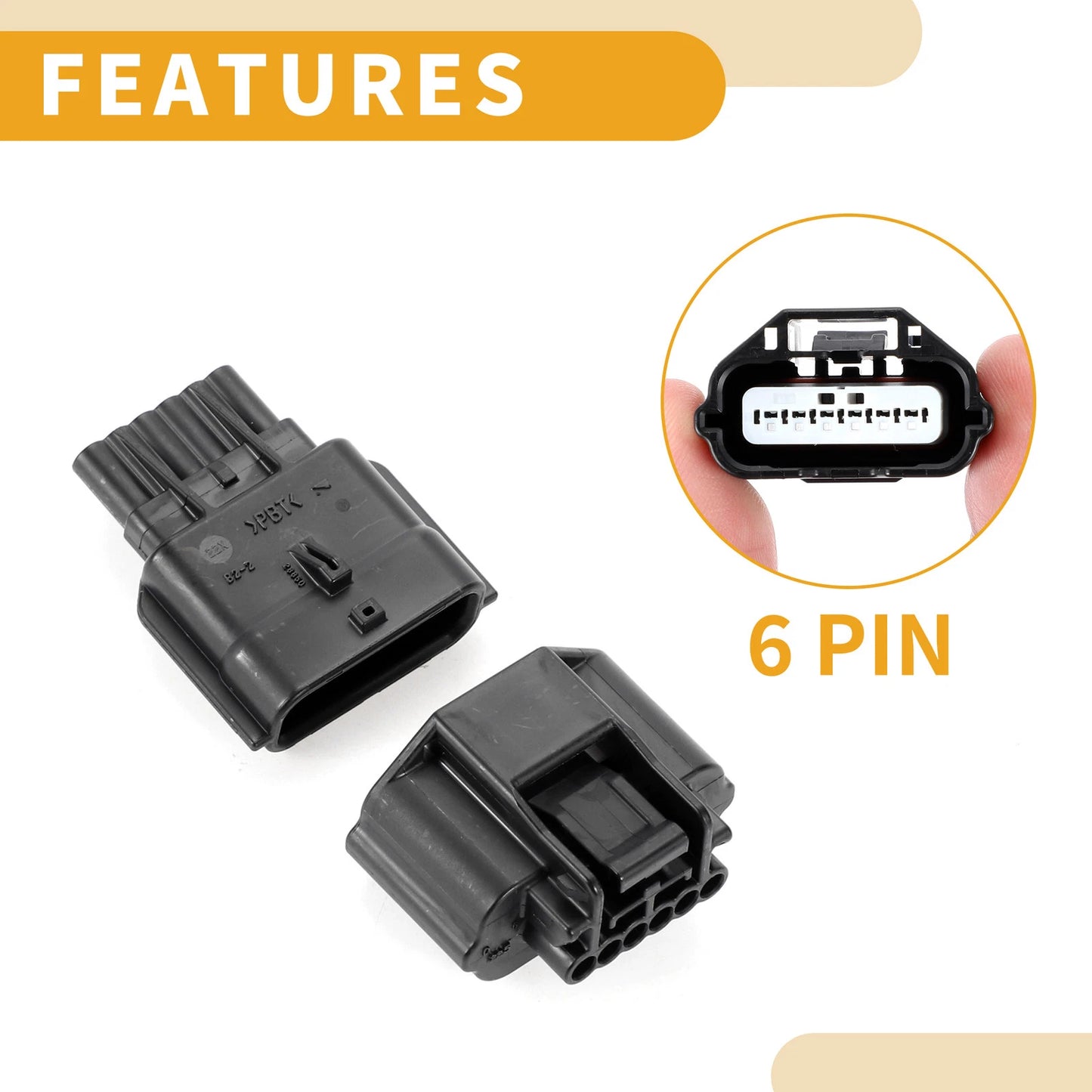 6 Pin Accelerator Pedal Sensor Connector for Honda (2001-2005)