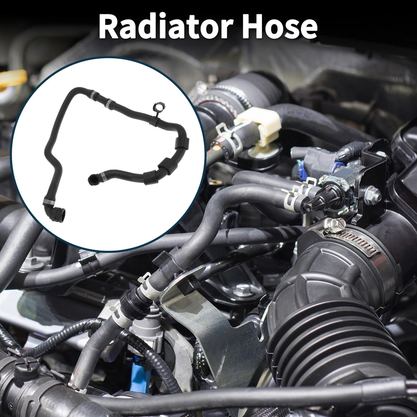 Radiator Hose for BMW 2 Series 2015 (2015) - Rubber Coolant Pipe