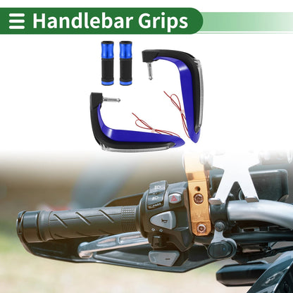 Hand Grips Cover Kit / Handlebar Diamond Rubber for Motorcycle