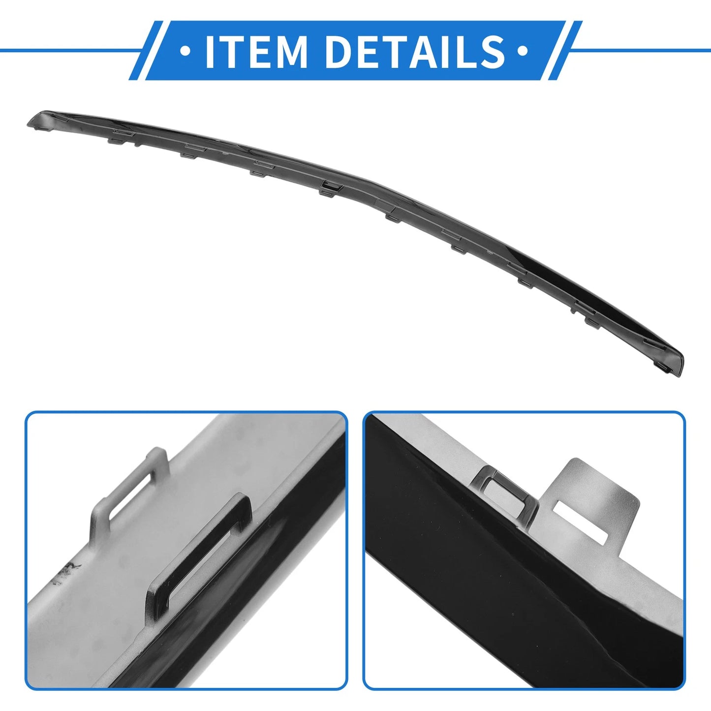 Front Lower Center Bumper Grille Trim for Mercedes-Benz W213/E (2016-2020)