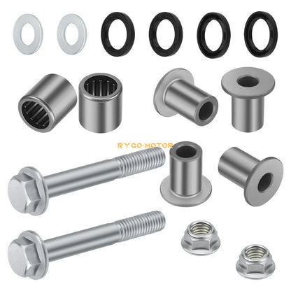 Upper Bushing & Bearing & Nut for Suzuki Quadsport Z400 LT-Z400 Front A-Arm