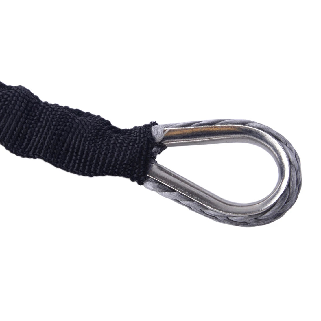 Synthetic Fiber Tow Cable with Hook for ATV Truck Winch