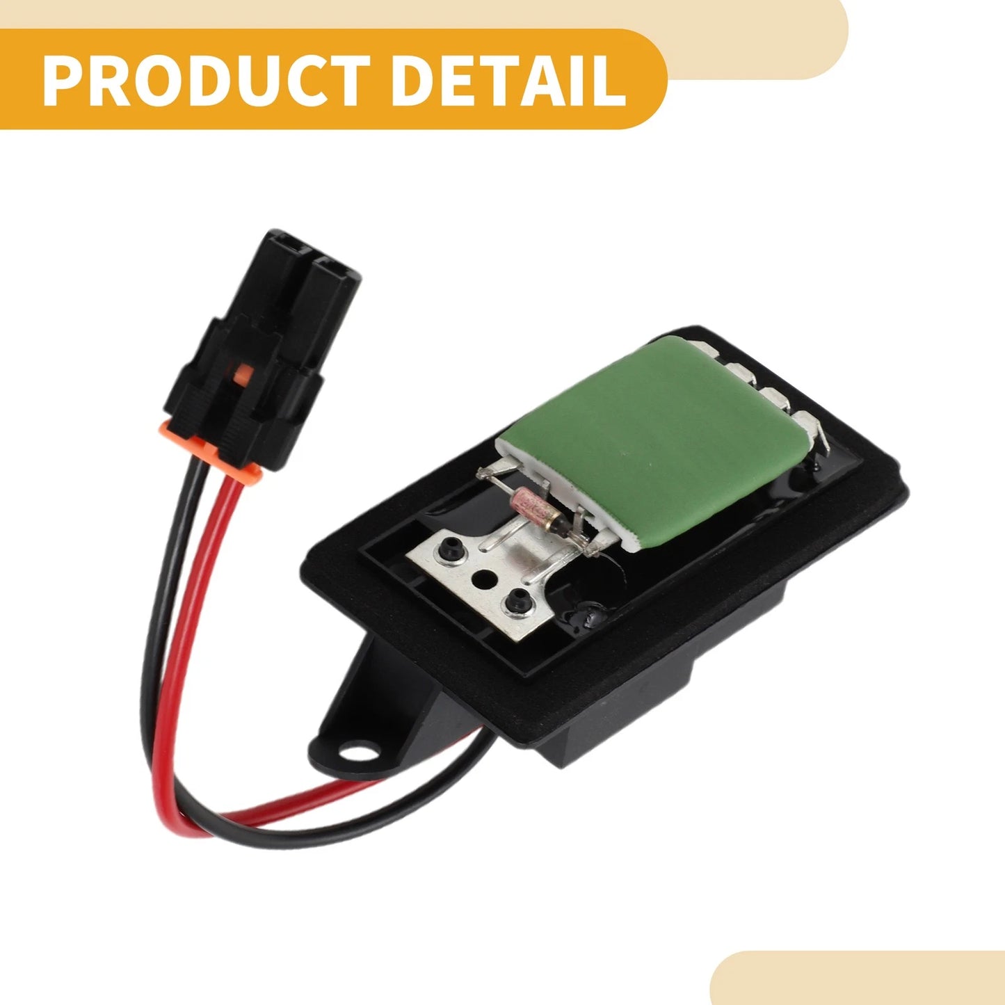 HVAC Blower Motor Resistor for Cadillac Escalade ESV GMC Yukon (2003 - 2006)