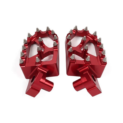 Red CNC Foot Pegs for Honda CR50 CR125R CR250R (1995-2001) 2 x Rests Pedals