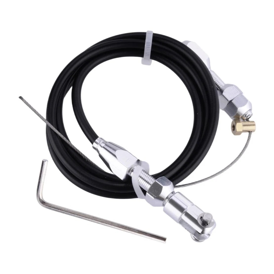 36" Stainless Steel Braided Throttle Cable for Ford Mustang 1986-1993