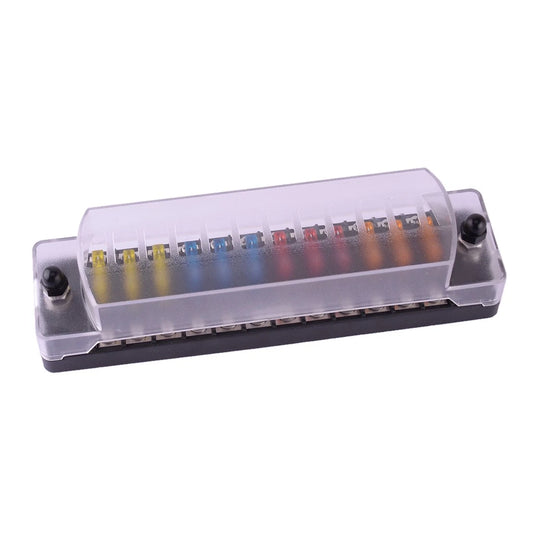 12 Way 32V Car Power Distribution Fuse Holder Block Universal