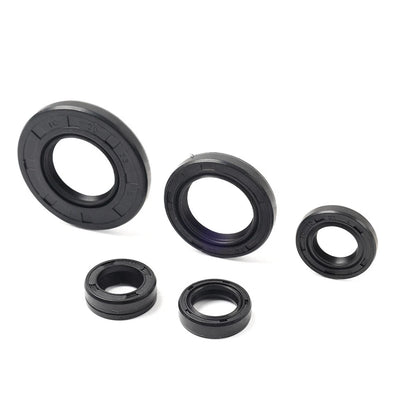 5Pcs Engine Gear Shaft Oil Seals for Yamaha YBR125 Motorcycle (2005-2016)