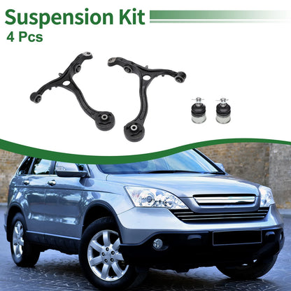 4pcs Front Suspension Kit Control Arm Ball Joint for Honda Accord