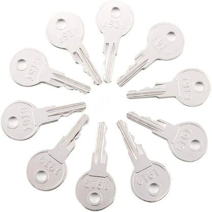 10 Pcs Golf Keys for EZGO RXV TXT Medalist Marathon (1982 - Present)