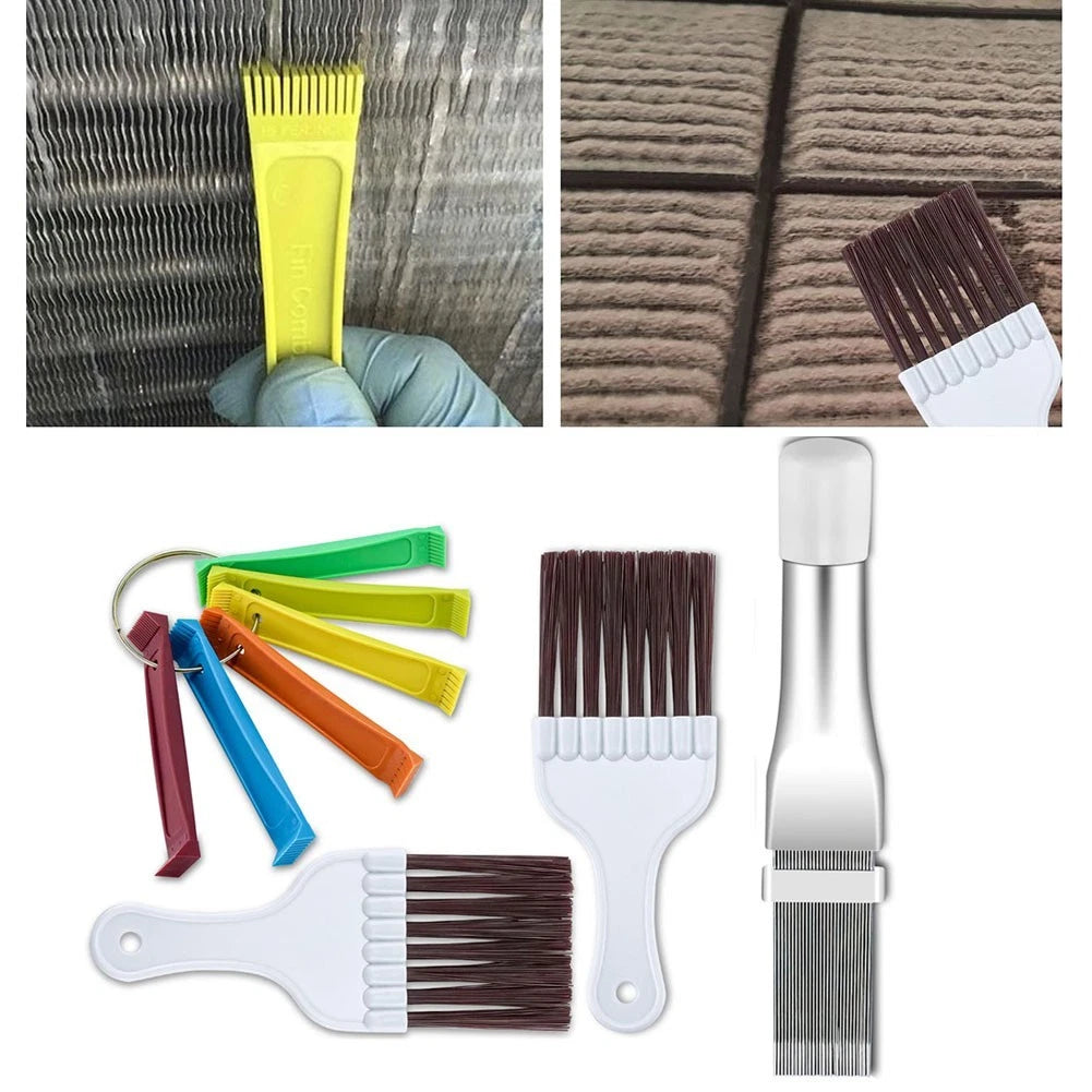 Fin Comb Set for Air Conditioner ABS Aluminum Stainless Steel