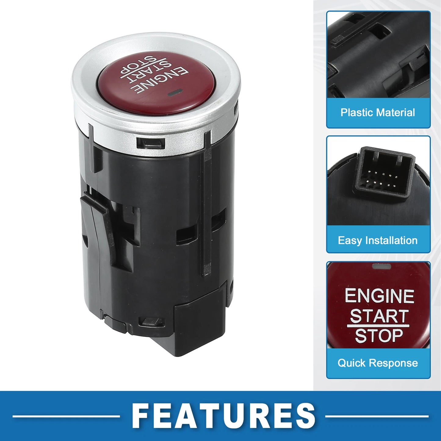 Engine Start Stop Switch Button for Honda Fit (2015-2018)