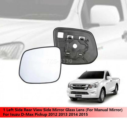 Left Side Mirror Glass Lens for Isuzu D-Max Dmax (2012-2015)