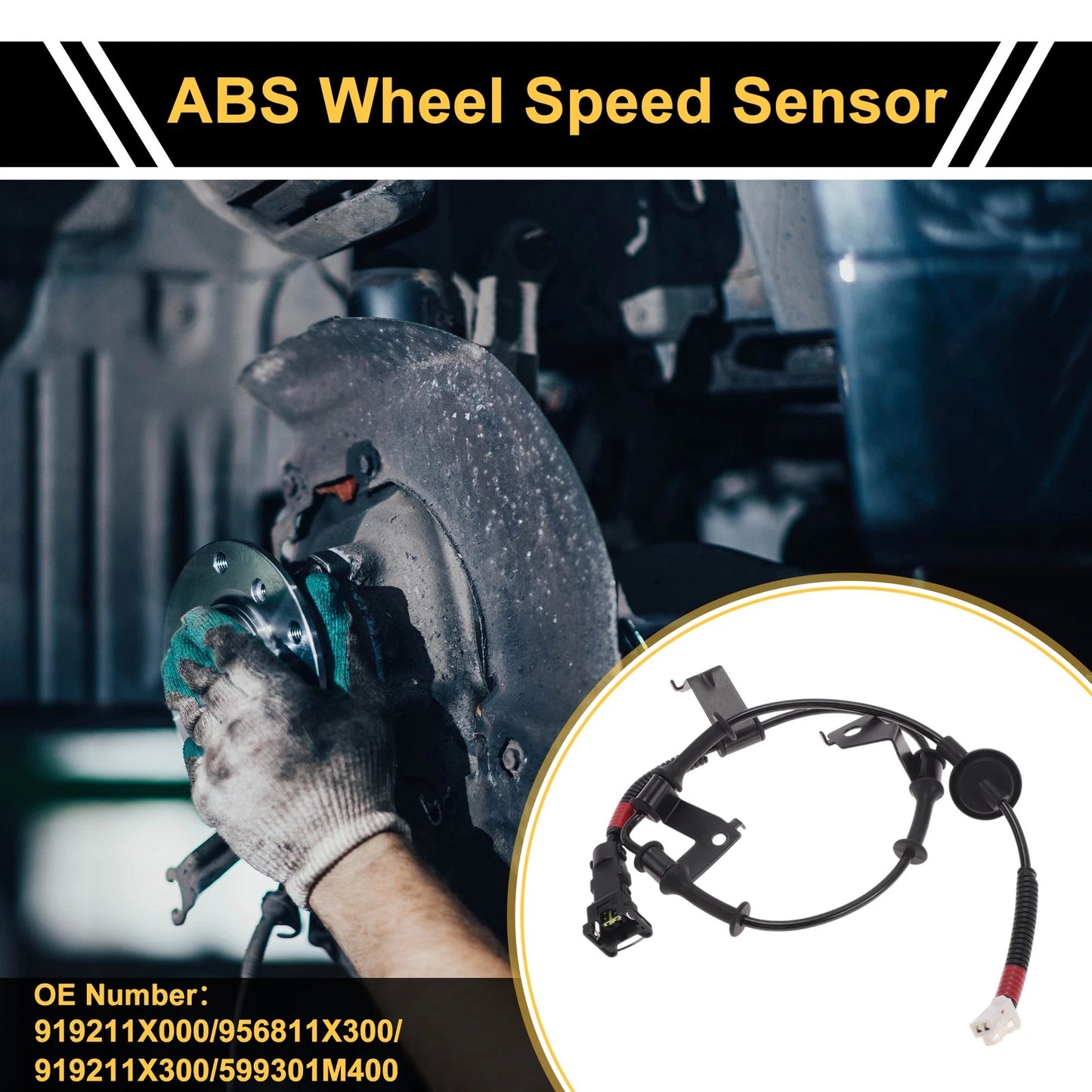 ABS Wheel Speed Sensor for Kia Forte (2013-2017) - Front Right 1 Pcs