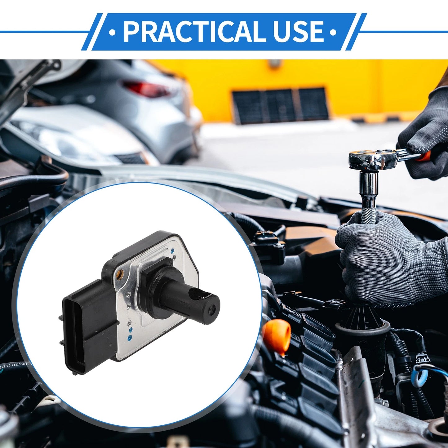 Mass Air Flow Sensor for Mazda 626 Mk V (1997-2002)