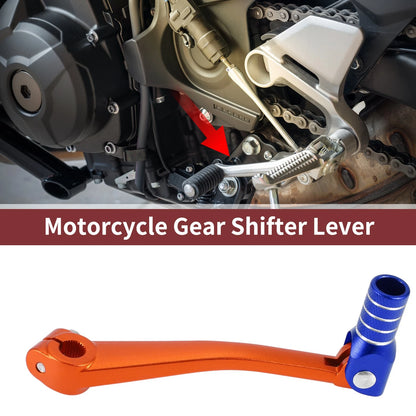 Folding Motorcycle Gear Shifter Lever 1 Pc for Bosuer 125 Orange Lever