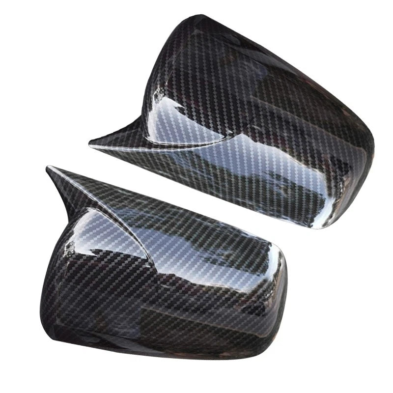 Ox Horn Rearview Mirror Cover Cap for Mitsubishi Lancer EVO (2008-2012)