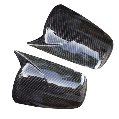 Ox Horn Rearview Mirror Cover Cap for Mitsubishi Lancer EVO (2008-2012)